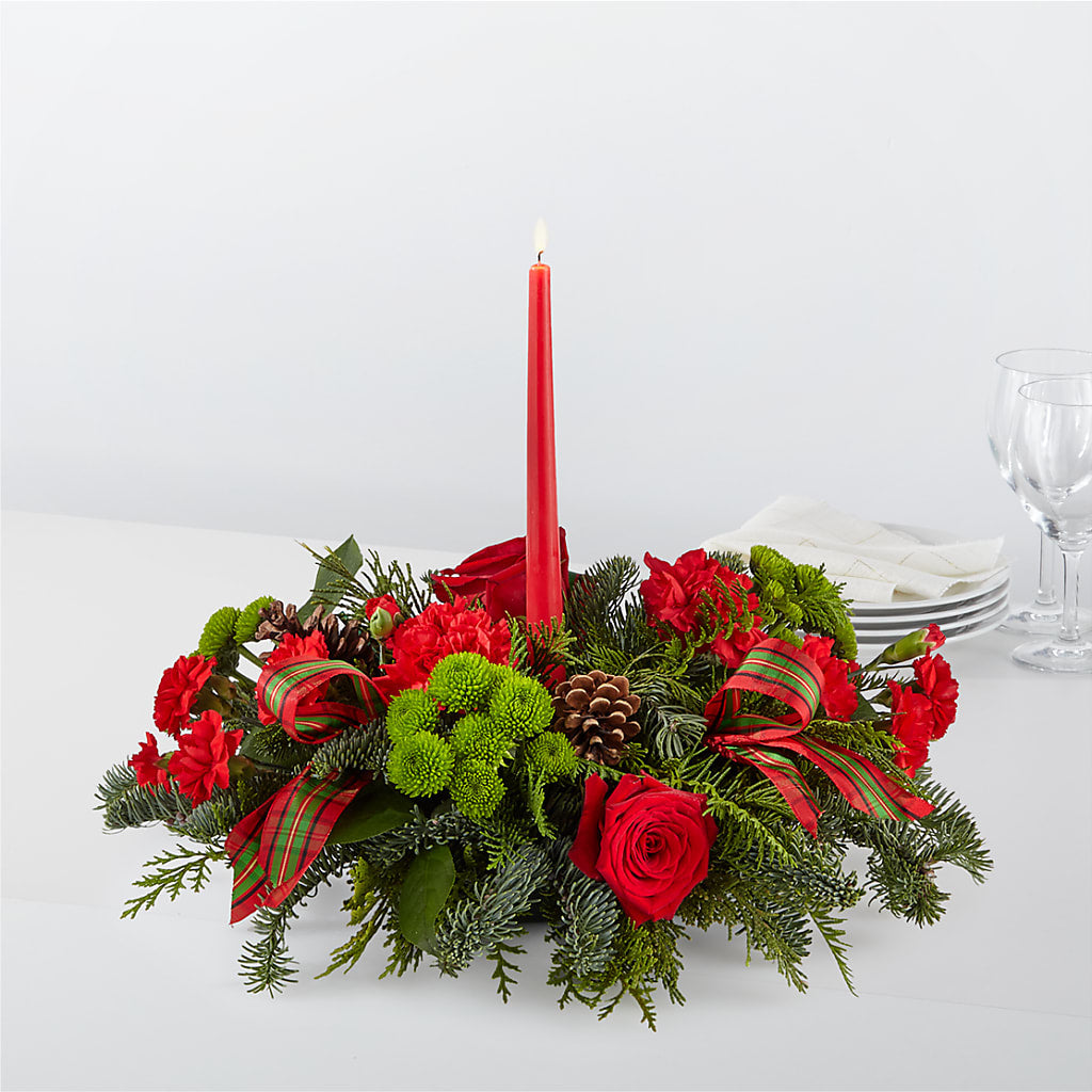 By the Candlelight Centerpiece – Netcong Village Florist, Netcong NJ
