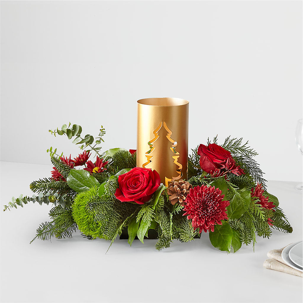 Toast the Season Centerpiece – Netcong Village Florist, Netcong NJ