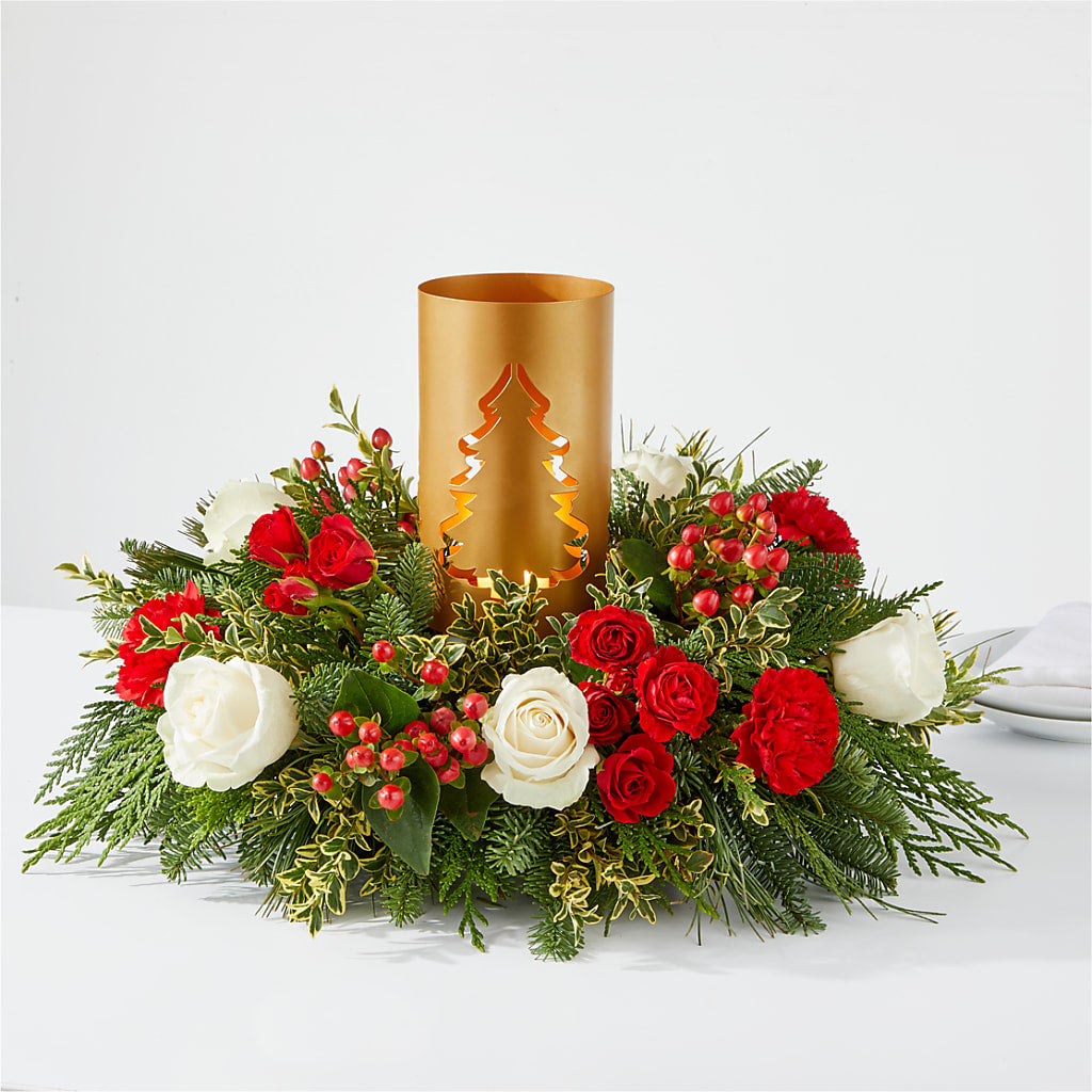December Dreams Centerpiece – Netcong Village Florist, Netcong NJ