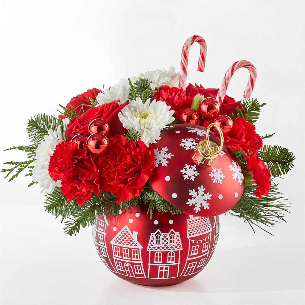 Cheer in the Air Ornament – Netcong Village Florist, Netcong NJ