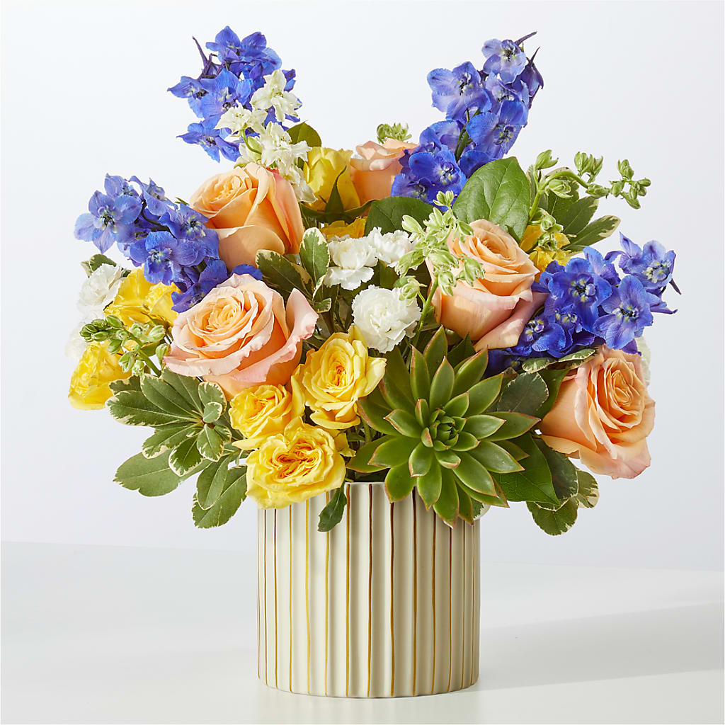 Cobalt Reverie Bouquet – Netcong Village Florist, Netcong NJ