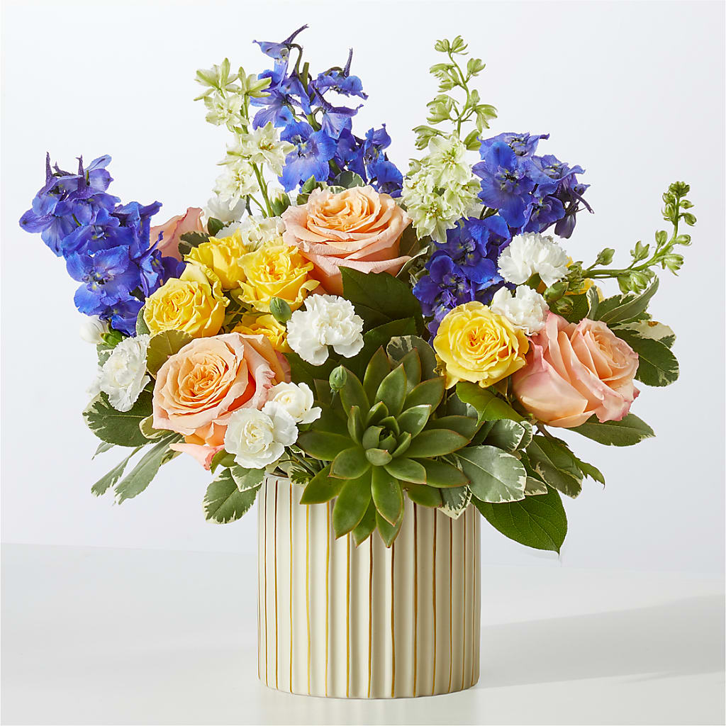 Cobalt Reverie Bouquet – Netcong Village Florist, Netcong NJ