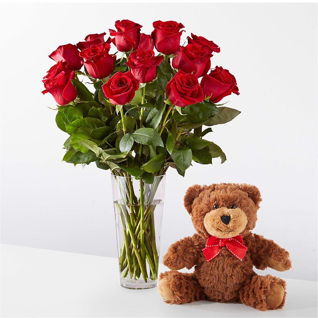 Romantic Long Stem Red Rose Bouquet Bundles – Netcong Village Florist, Netcong NJ
