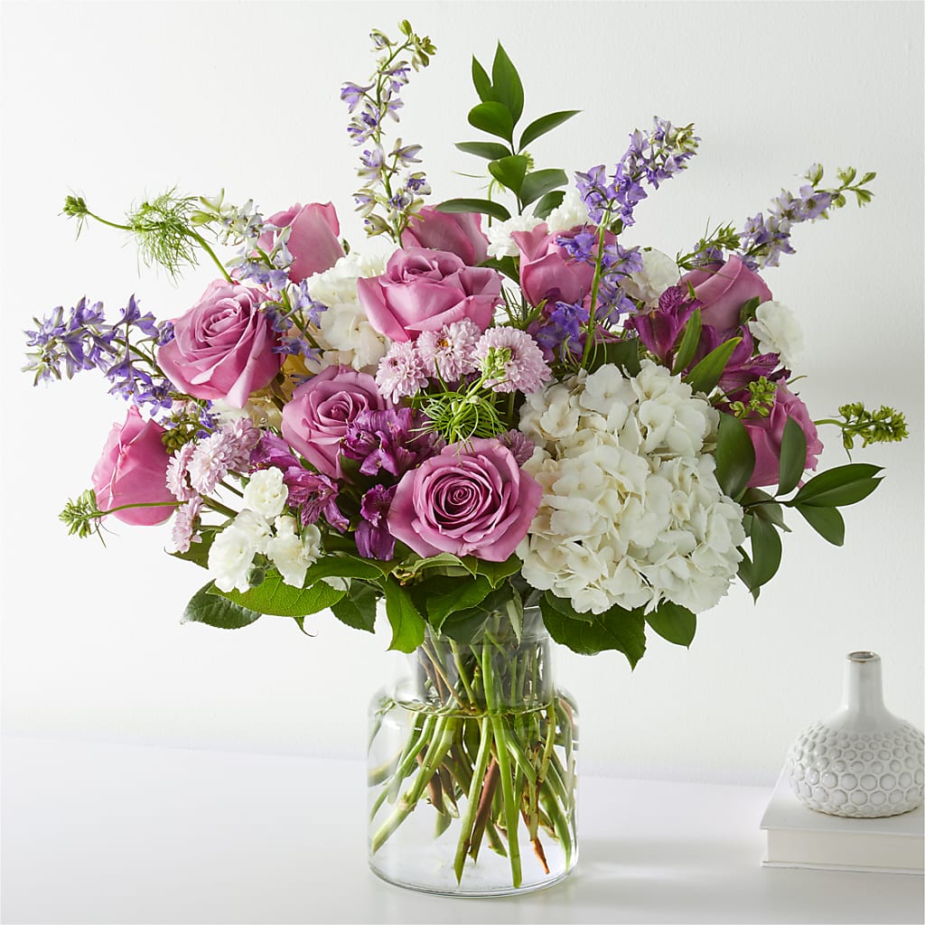 Violet Caress Bouquet – Netcong Village Florist, Netcong NJ