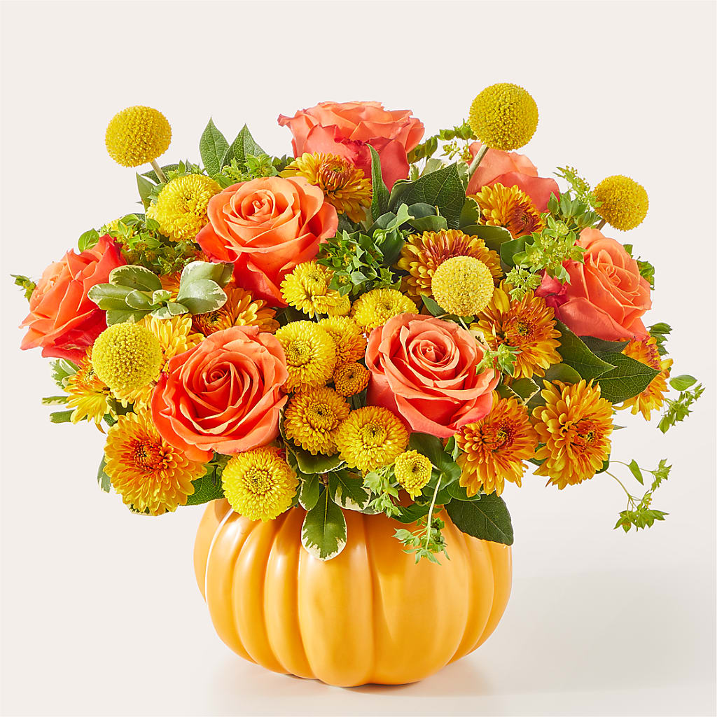 Gourdgeous Pumpkin – Netcong Village Florist, Netcong NJ