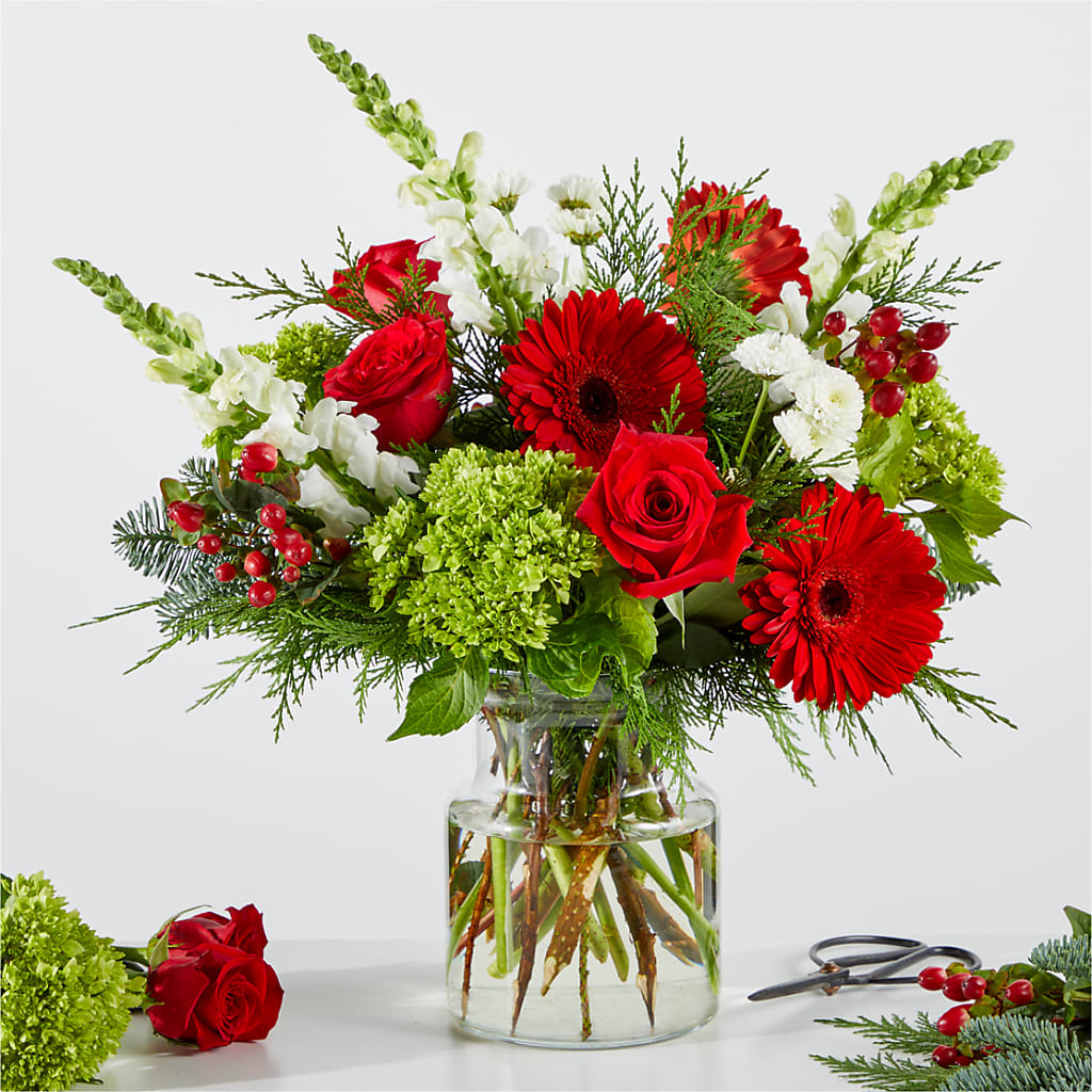 Merry Moment Bouquet – A Florist Original – Netcong Village Florist, Netcong NJ