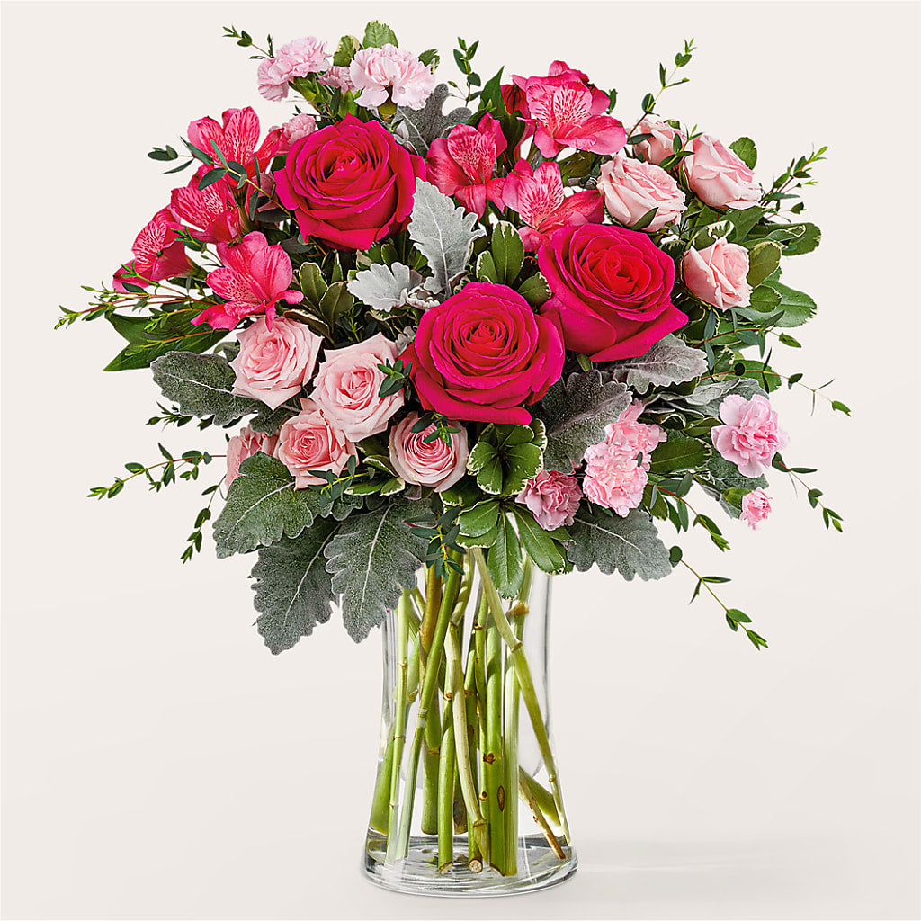 Tickled Pink Bouquet – Netcong Village Florist, Netcong NJ