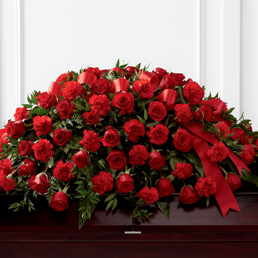 Tribute of Life Casket Spray – Netcong Village Florist, Netcong NJ