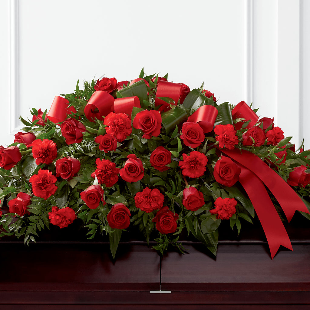 Tribute of Life Casket Spray – Netcong Village Florist, Netcong NJ