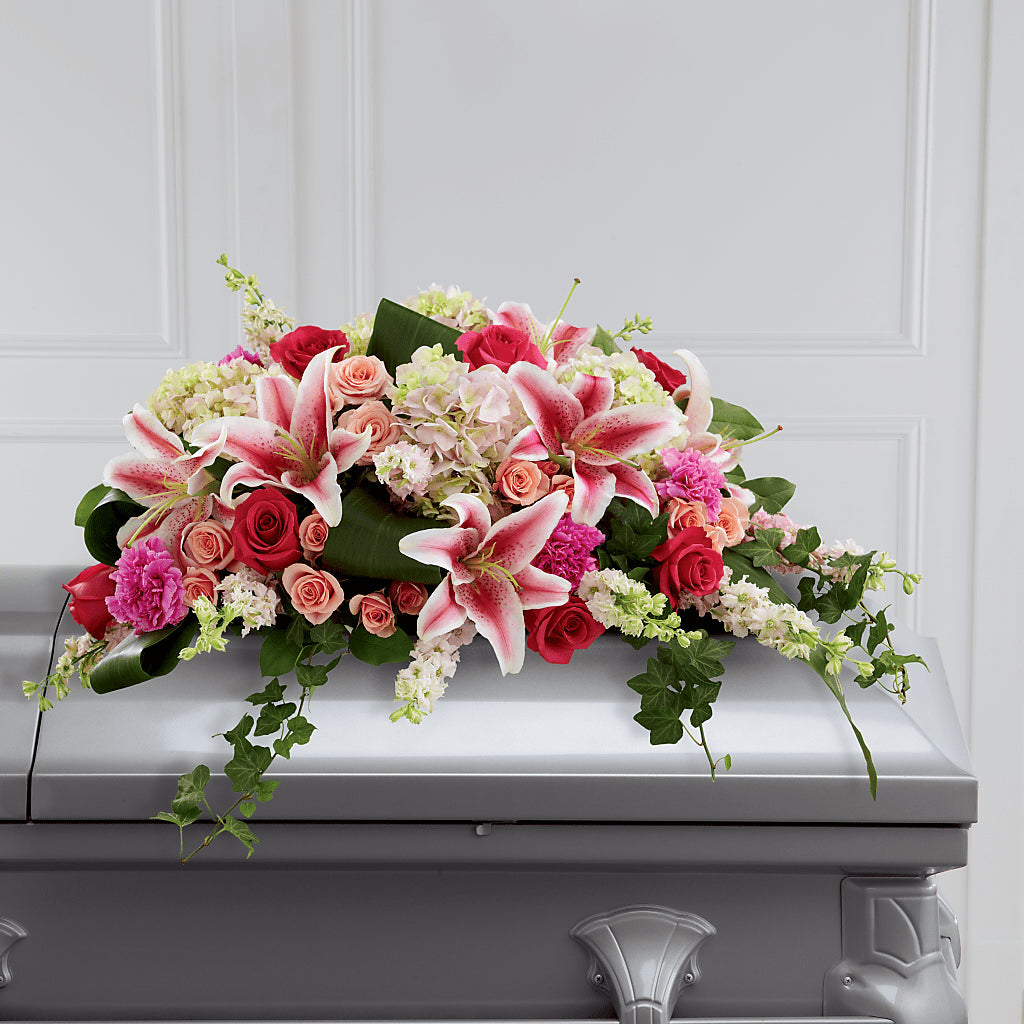 Splendid Grace Casket Spray – Netcong Village Florist, Netcong NJ