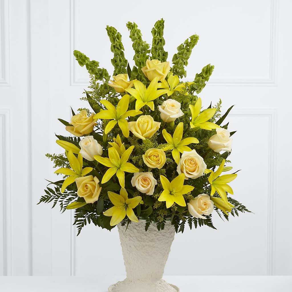 Golden Memories Arrangement – Netcong Village Florist, Netcong NJ