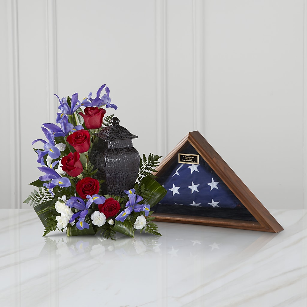 Patriotic Tribute Arrangement – Netcong Village Florist, Netcong NJ