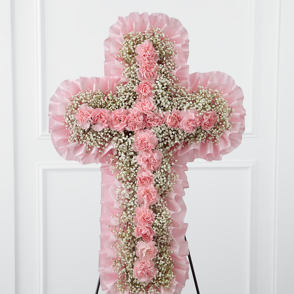 Angel's Cross Easel – Netcong Village Florist, Netcong NJ
