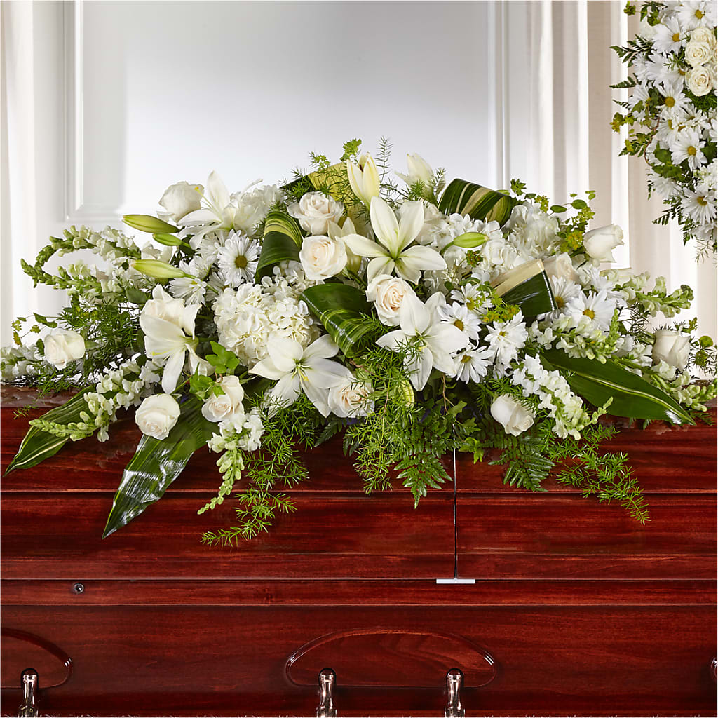 Abundance Casket Spray – Netcong Village Florist, Netcong NJ