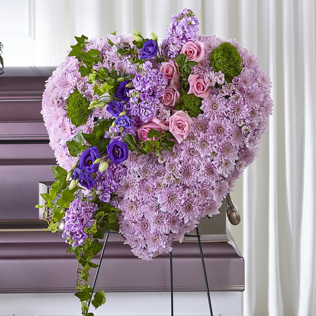 Treasured Love Standing Heart – Netcong Village Florist, Netcong NJ