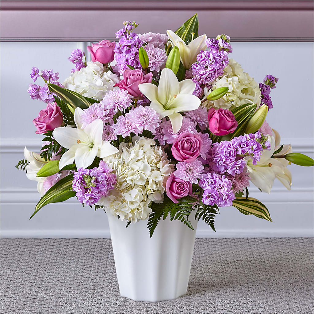 Heaven Sent Floor Basket – Netcong Village Florist, Netcong NJ