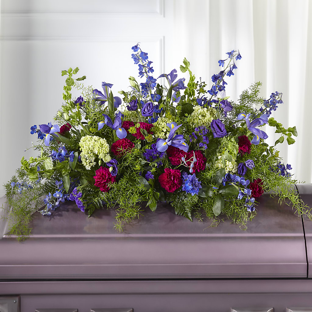 Always Treasured Casket Spray – Netcong Village Florist, Netcong NJ