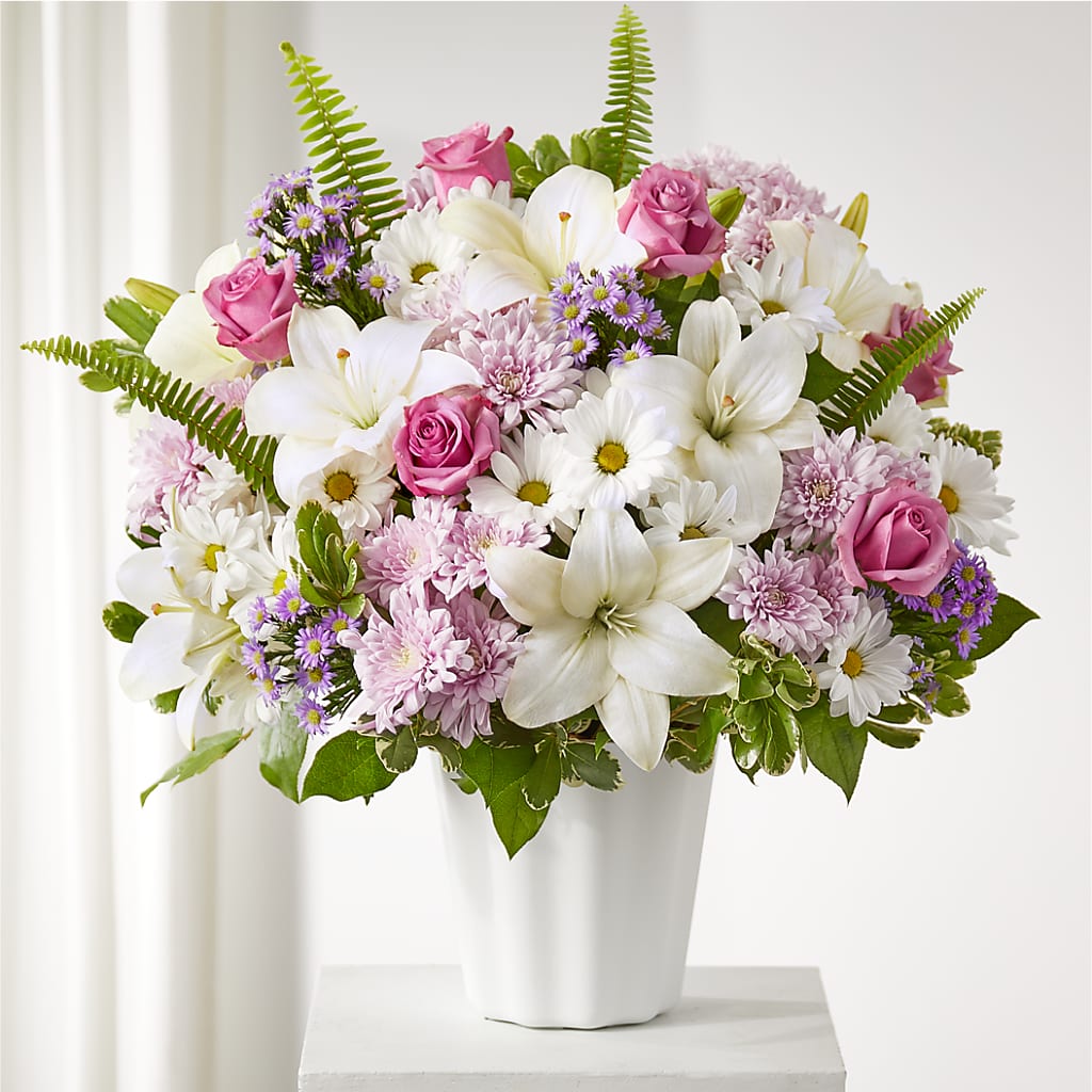 Warmest Thoughts Tabletop Basket – Netcong Village Florist, Netcong NJ