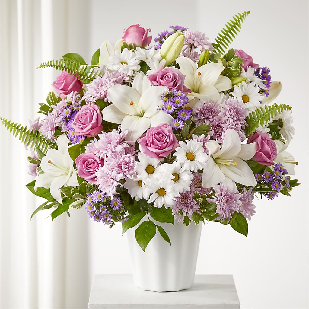 Warmest Thoughts Tabletop Basket – Netcong Village Florist, Netcong NJ