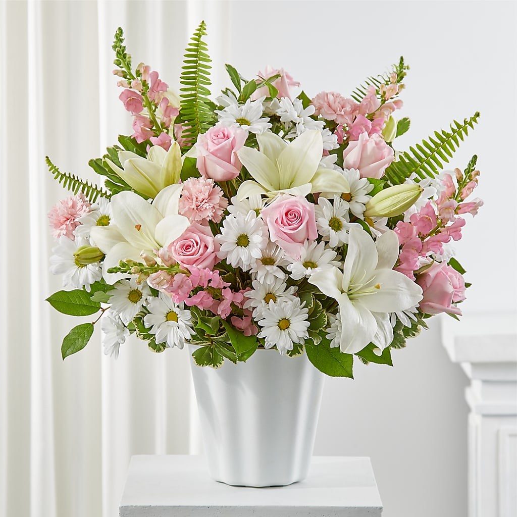 Soft Touch Tabletop Basket – Netcong Village Florist, Netcong NJ