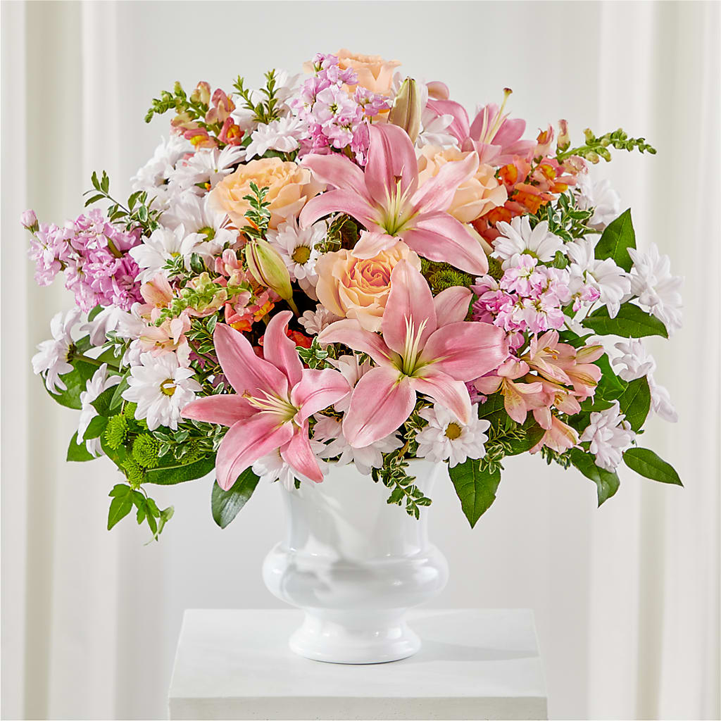 Heartfelt Gesture Urn Arrangement – Netcong Village Florist, Netcong NJ