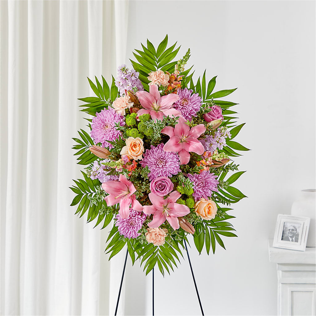 Love & Light Standing Spray – Netcong Village Florist, Netcong NJ