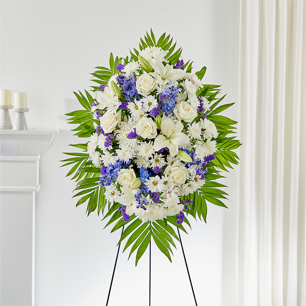 At Rest Standing Spray – Netcong Village Florist, Netcong NJ