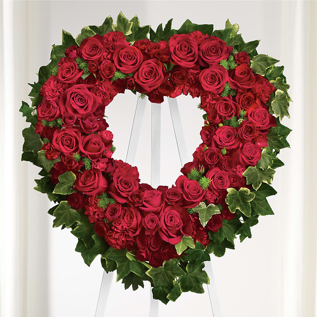 Wholehearted Standing Spray – Netcong Village Florist, Netcong NJ