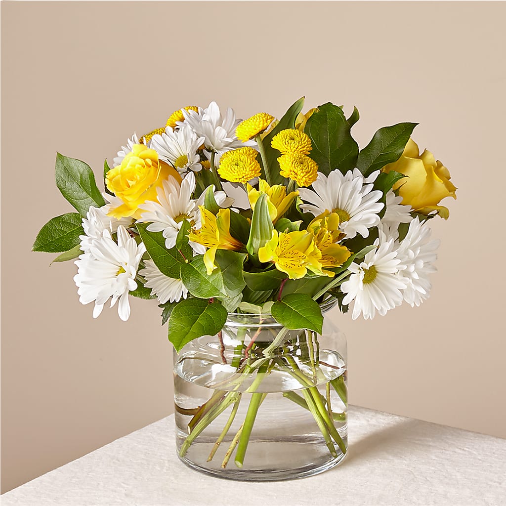 Sunny Sentiments Bouquet – Netcong Village Florist, Netcong NJ