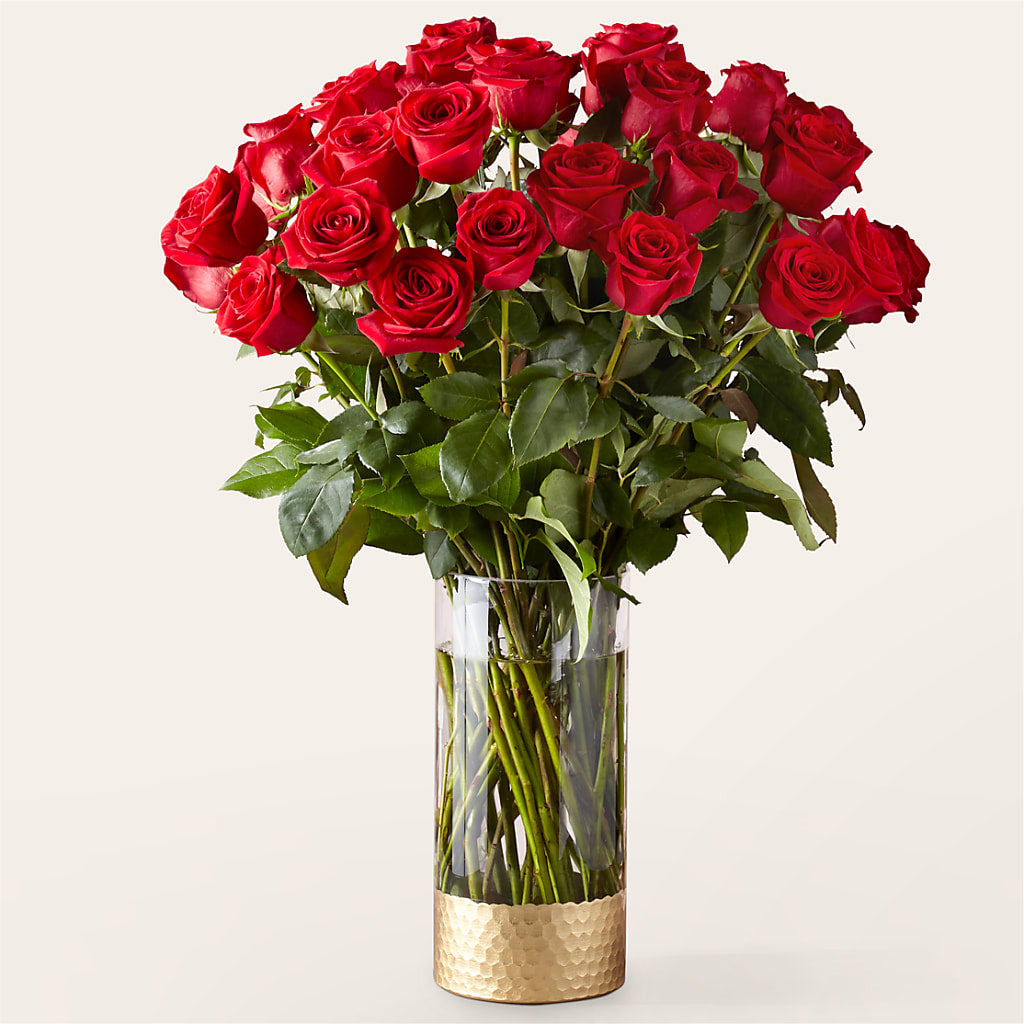 Classic Love Red Rose Bouquet – Netcong Village Florist, Netcong NJ