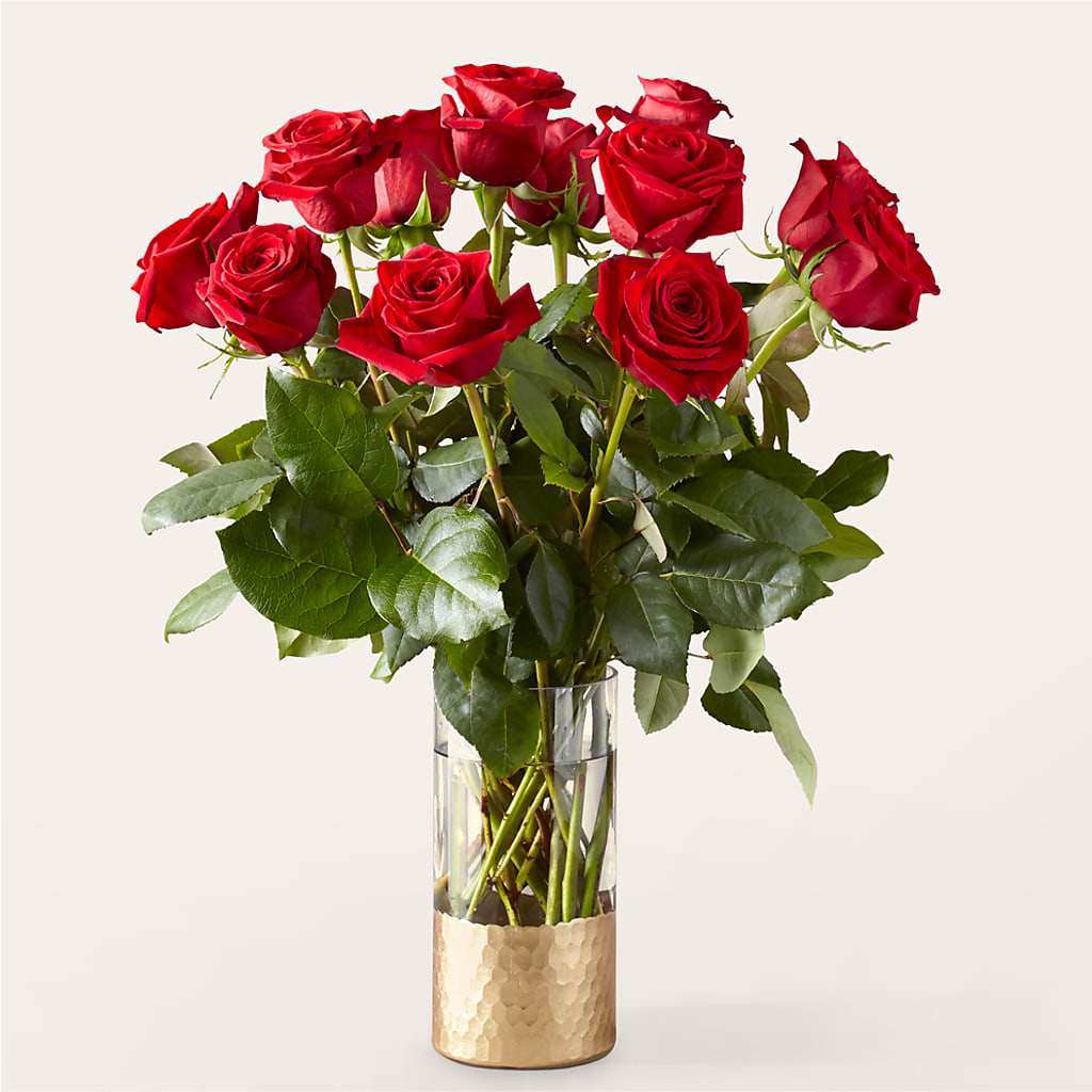 Classic Love Red Rose Bouquet – Netcong Village Florist, Netcong NJ