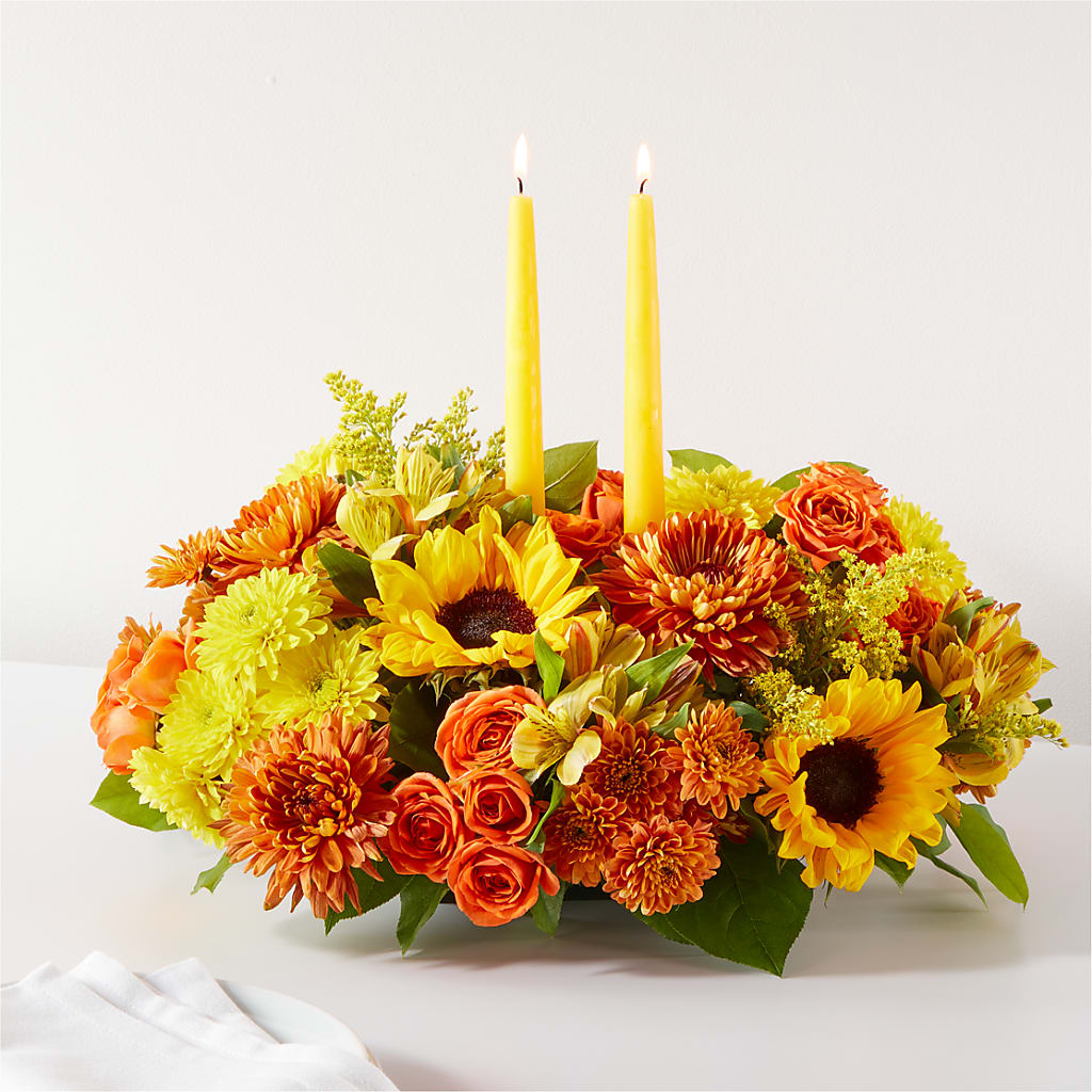 Autumn Harmony Centerpiece – Netcong Village Florist, Netcong NJ