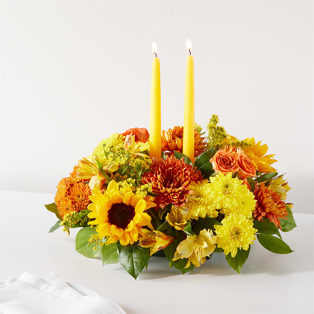 Autumn Harmony Centerpiece – Netcong Village Florist, Netcong NJ