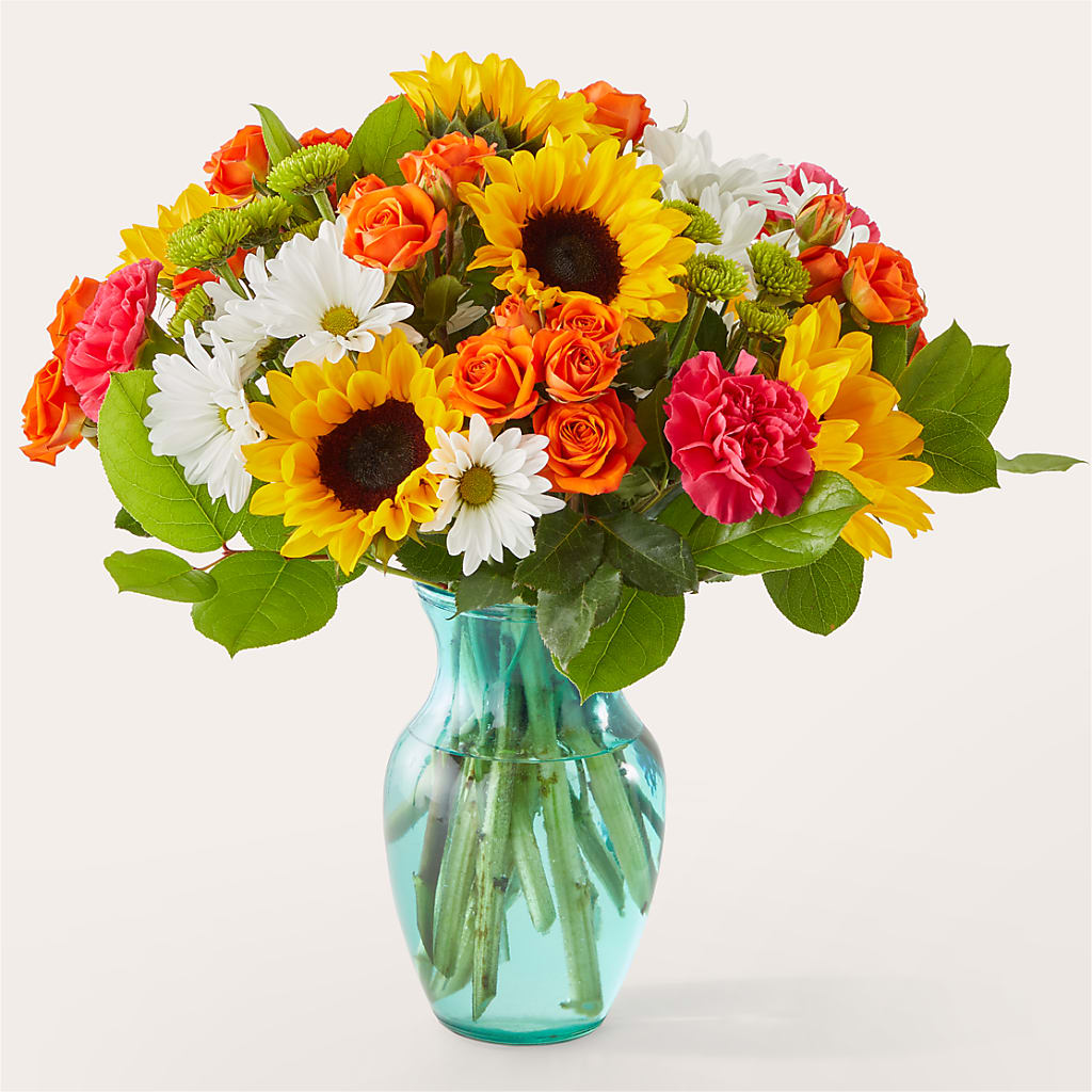 Sun-drenched Blooms Bouquet – Netcong Village Florist, Netcong NJ