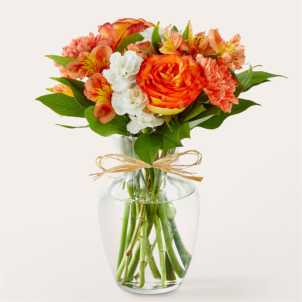 Apricot Glow Bouquet – Netcong Village Florist, Netcong NJ