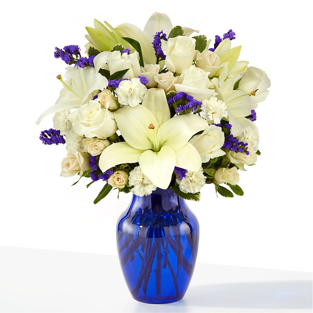 Sapphire Rush Bouquet – Netcong Village Florist, Netcong NJ