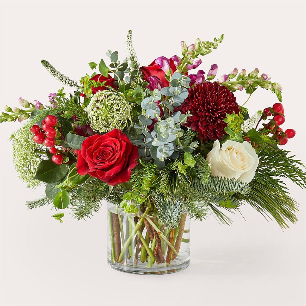 Cranberry Fizz Bouquet – Netcong Village Florist, Netcong NJ