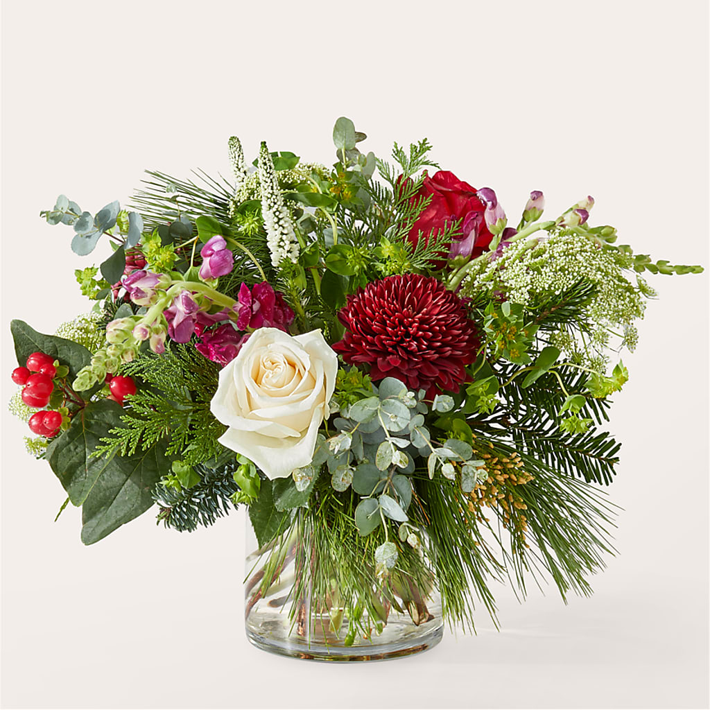 Cranberry Fizz Bouquet – Netcong Village Florist, Netcong NJ