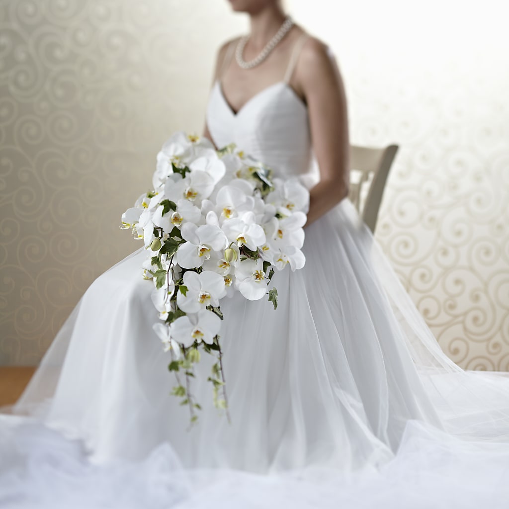 Classic White Bouquet – Netcong Village Florist, Netcong NJ