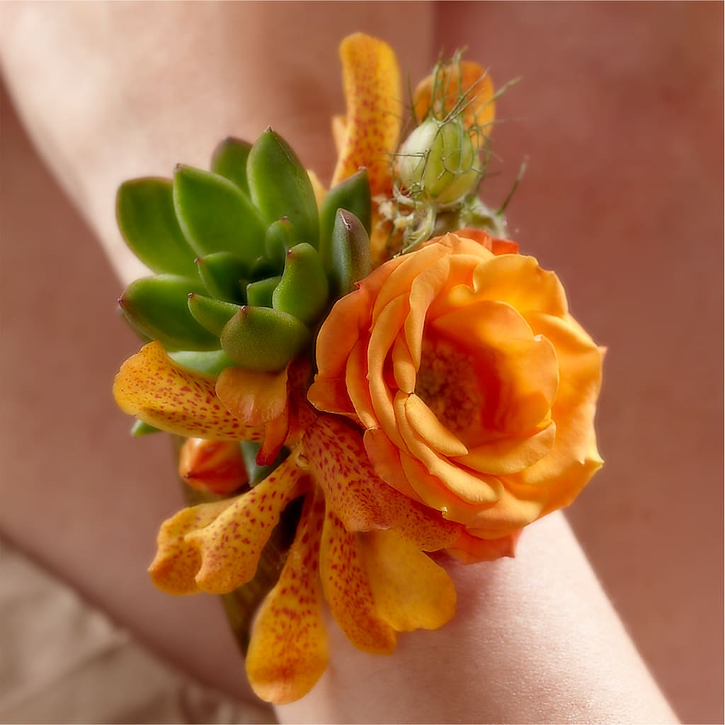 Irresistible Love Wrist Corsage – Netcong Village Florist, Netcong NJ