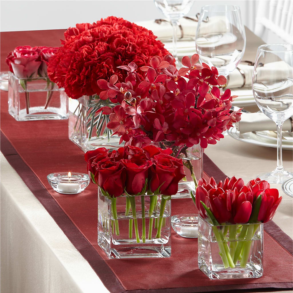 Modern Grace Centerpiece – Netcong Village Florist, Netcong NJ