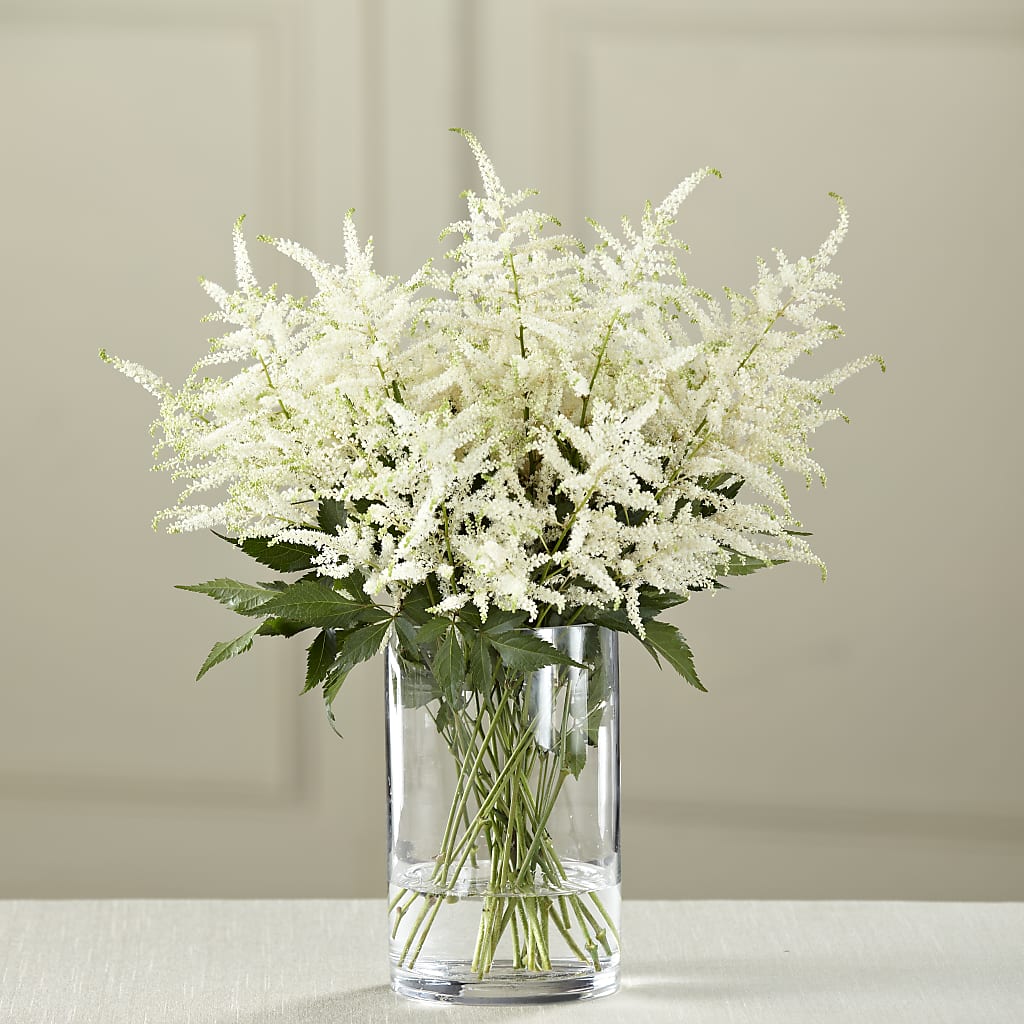 White Astilbe Bouquet – Netcong Village Florist, Netcong NJ