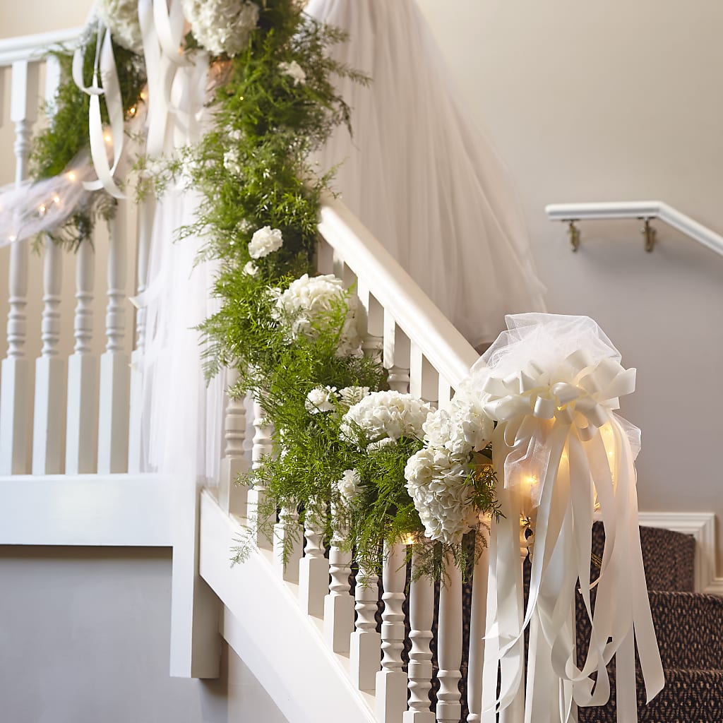Champagne Dreams Garland – Netcong Village Florist, Netcong NJ