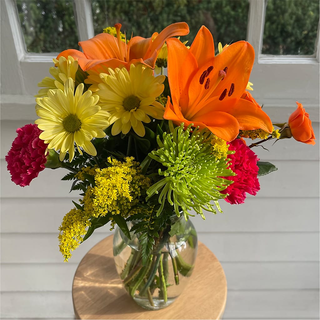 Bold & Bright – A Florist Original –  Netcong Village Florist, Netcong NJ