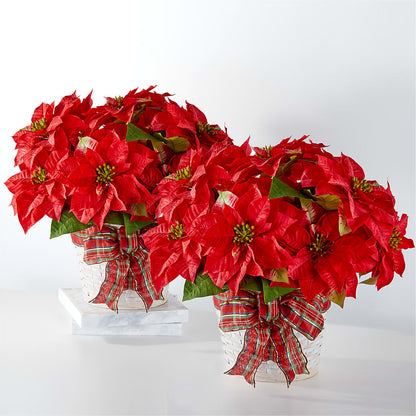 Happiest Holidays Poinsettia Bundle –  Netcong Village Florist, Netcong NJ