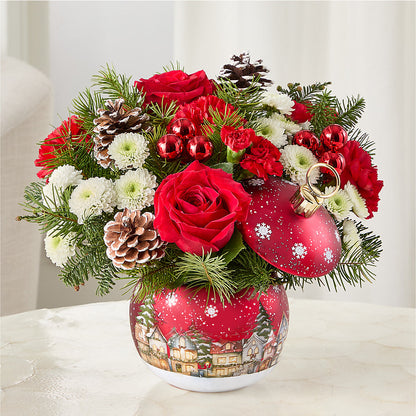 Christmas Carols Ornament –  Netcong Village Florist, Netcong NJ