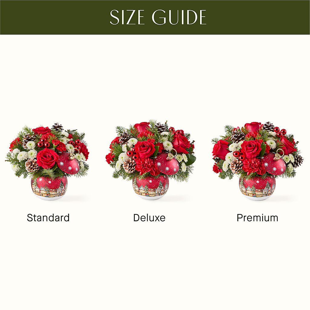 Christmas Carols Ornament –  Netcong Village Florist, Netcong NJ