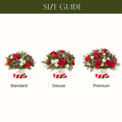 Jolly Snowman Bouquet –  Netcong Village Florist, Netcong NJ