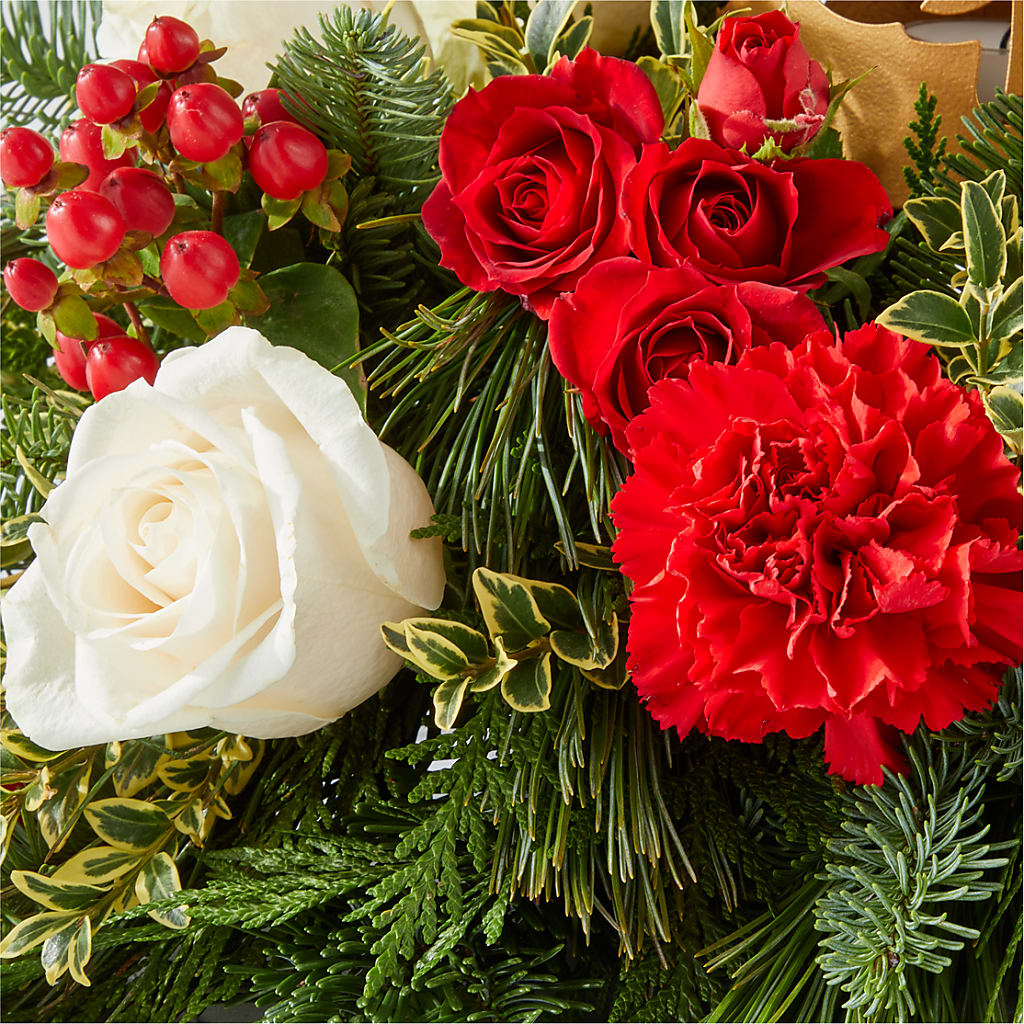 December Dreams Centerpiece –  Netcong Village Florist, Netcong NJ