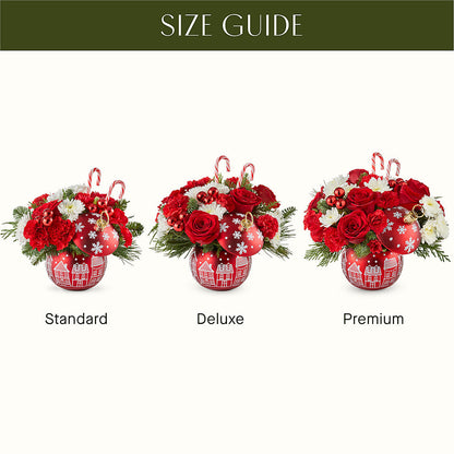Cheer in the Air Ornament –  Netcong Village Florist, Netcong NJ